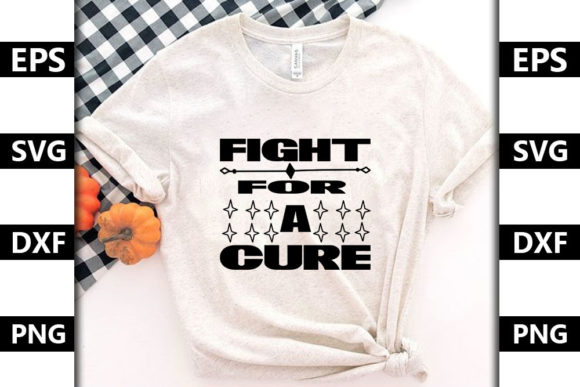 Breast Cancer Quote SVG Design, Fight F