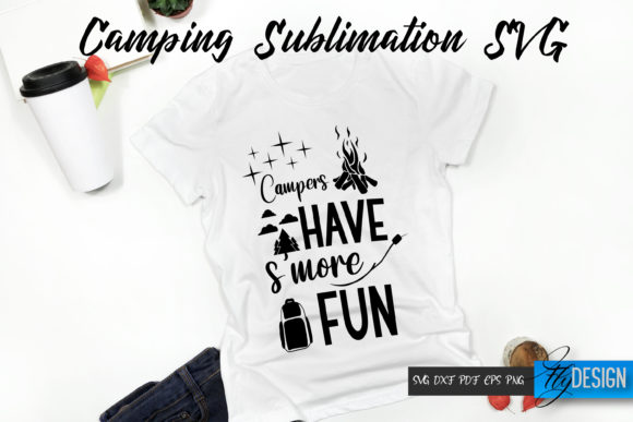 Camping Quote SVG: Graphics & Illustrations for Outdoor Brands