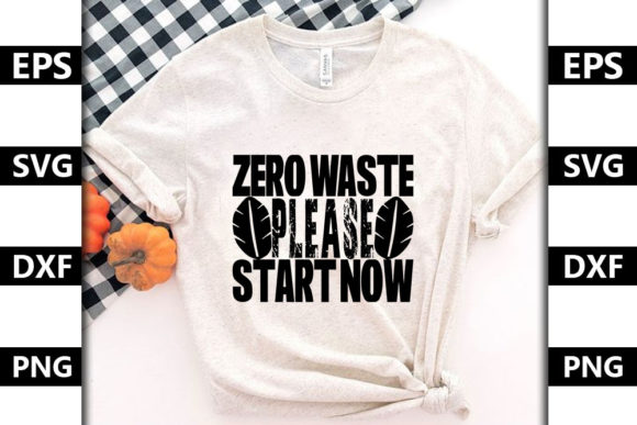 Earth Day Quote SVG Design, Zero Waste P
