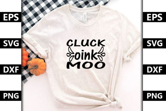 Farm House Quote SVG Design, Cluck Oin