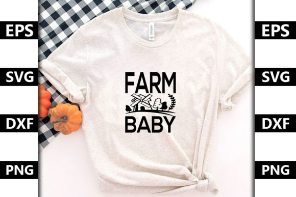 Farm House Quote SVG Design, Farm Baby Graphics