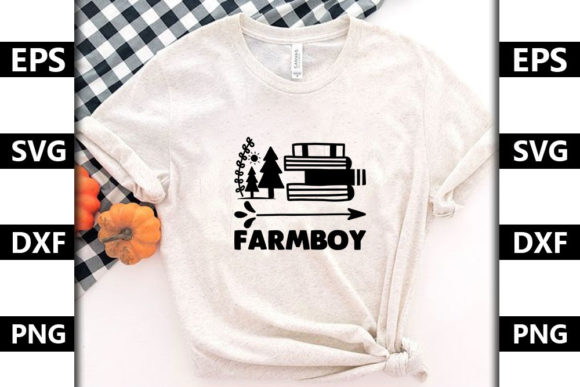 Farm House Quote SVG Design, Farmboy