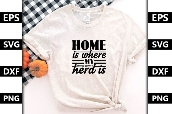 Farm House Quote SVG Design: Graphics & T-Shirt Designs