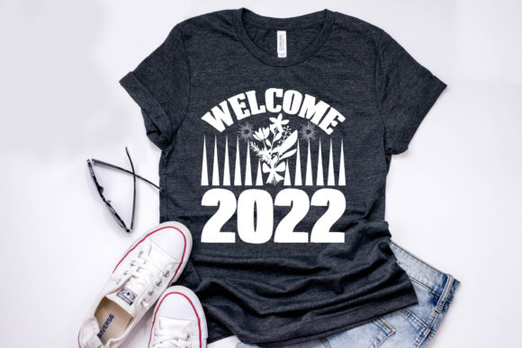 Happy New Year Quote SVG Design: Graphics for T-Shirt Designs