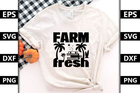 Kitchen Quote SVG Design, Farm Fresh Th