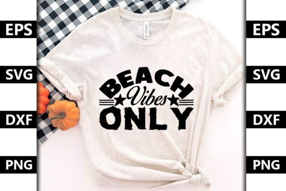 Summer Quote SVG Design, Beach Vibes Graphics