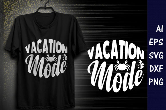 Summer Quote SVG Design, Vacation Mode