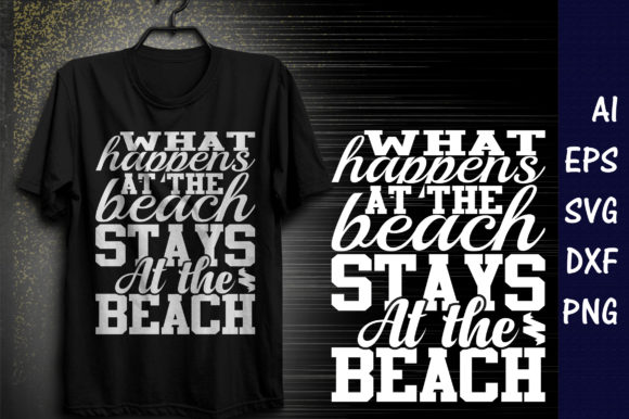 Summer Quote SVG Design, What Happens a