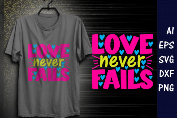 Winter Quote SVG Design, Love Never Fa Graphics