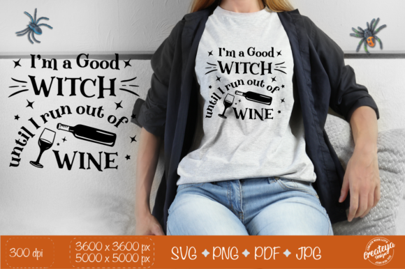 Witch Quote SVG Graphics & Illustrations for Halloween