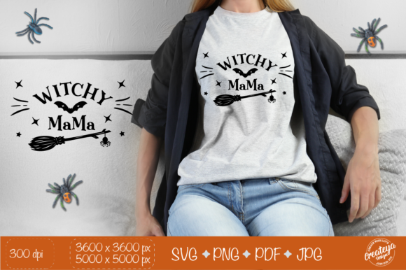 Witchy Mama Quote SVG: Graphics & Illustrations for Brand Magic